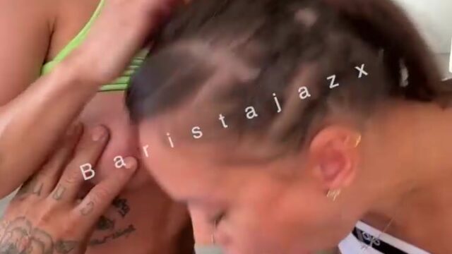Baristajazx First Threesome Hardcore Doggy Fucked Onlyfans Video