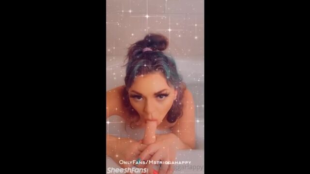 Mstriggahappy Solo Fucking Herself With A Dildo In Bathtub Leak Onlyfans Sex Tape